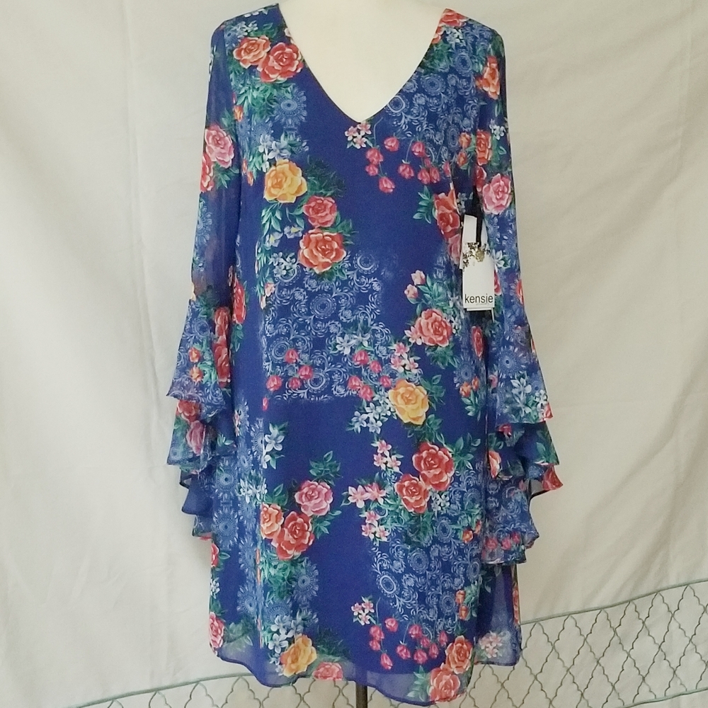 New Kensie Floral Shift Dress